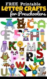 FREE FREE Printable Alphabet Coloring Pages for Preschoolers