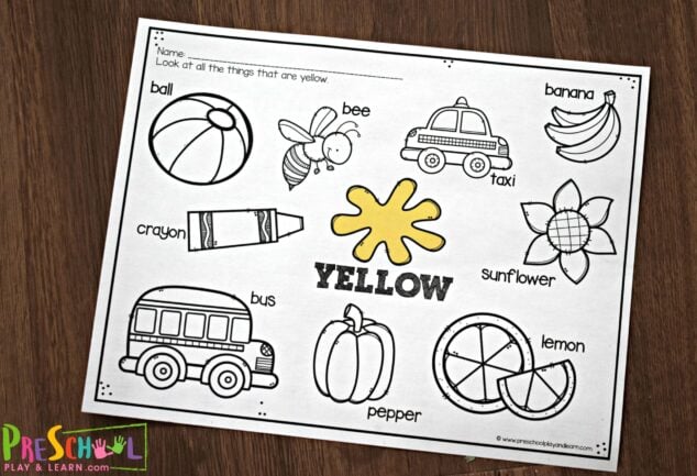 Free Printable Preschool Worksheets
