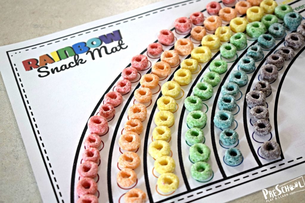 🌈 FREE Printable Rainbow Color Matching Game