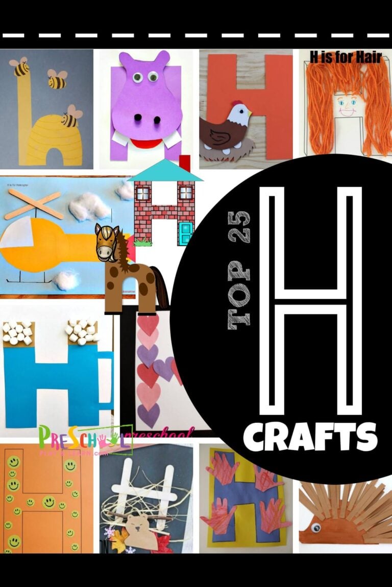 TOP 25 Letter H Crafts