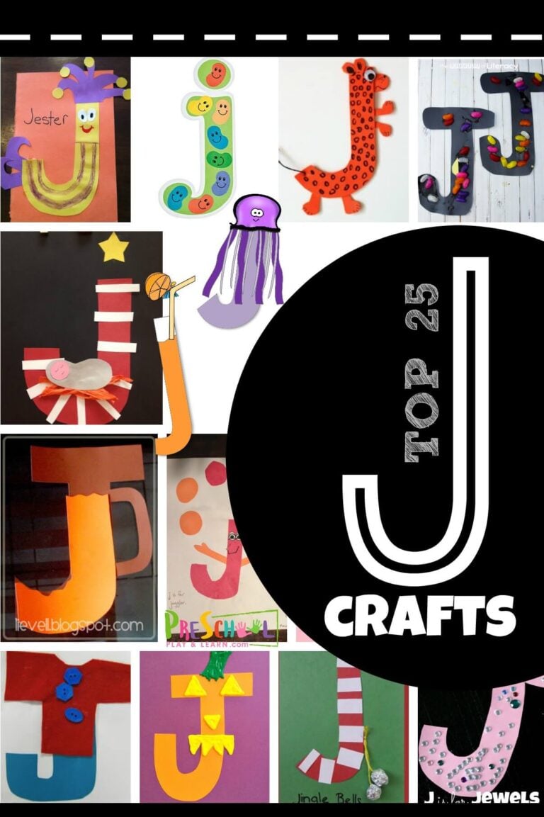 TOP 25 Letter J Crafts
