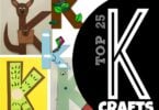 TOP 25 Letter K Crafts - so many fun, creative, and unique alphabet crafts for both uppercase and lowercase letter k. Perfect for letter of the week unit for toddler, preschool, prek, and kindergarteners #preschool #kindergarten #alphabet