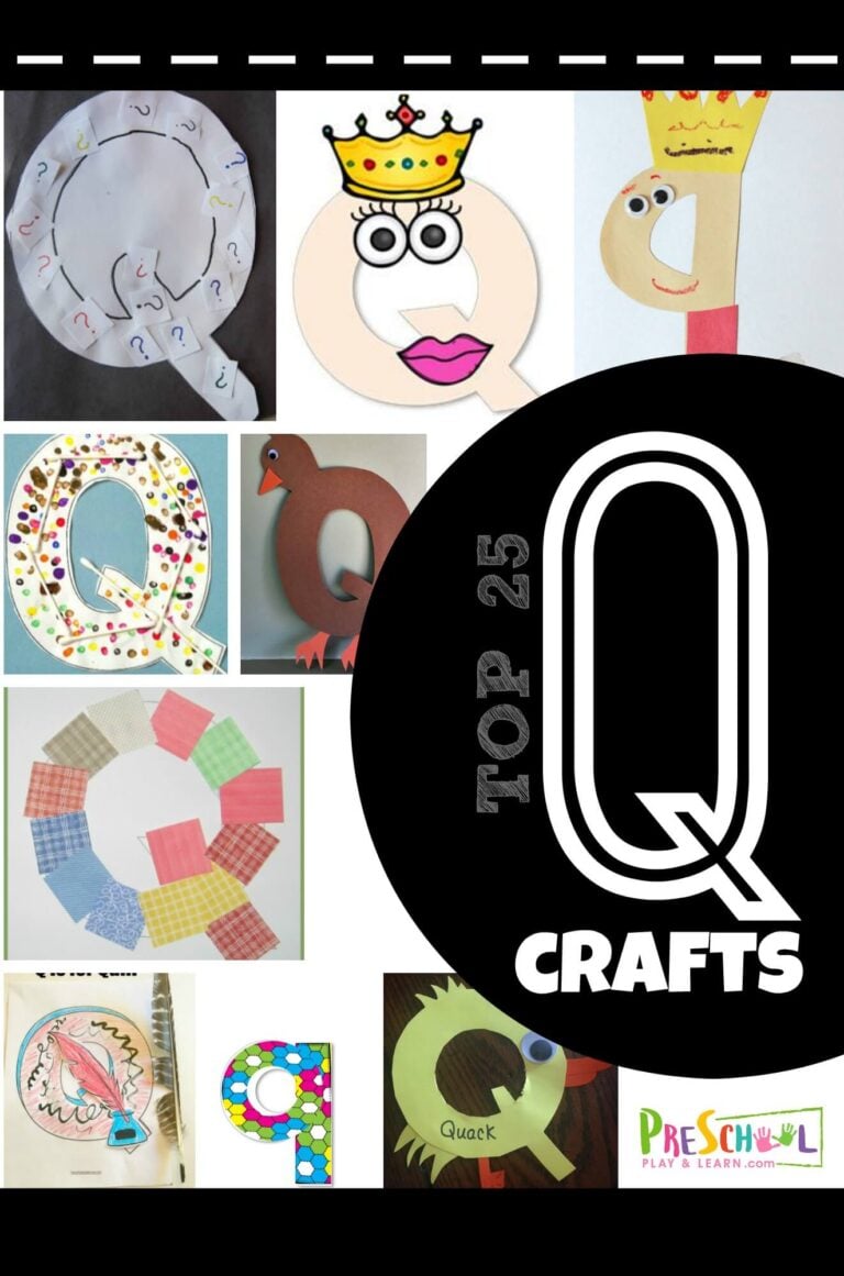TOP 25 Letter Q Crafts for Preschool