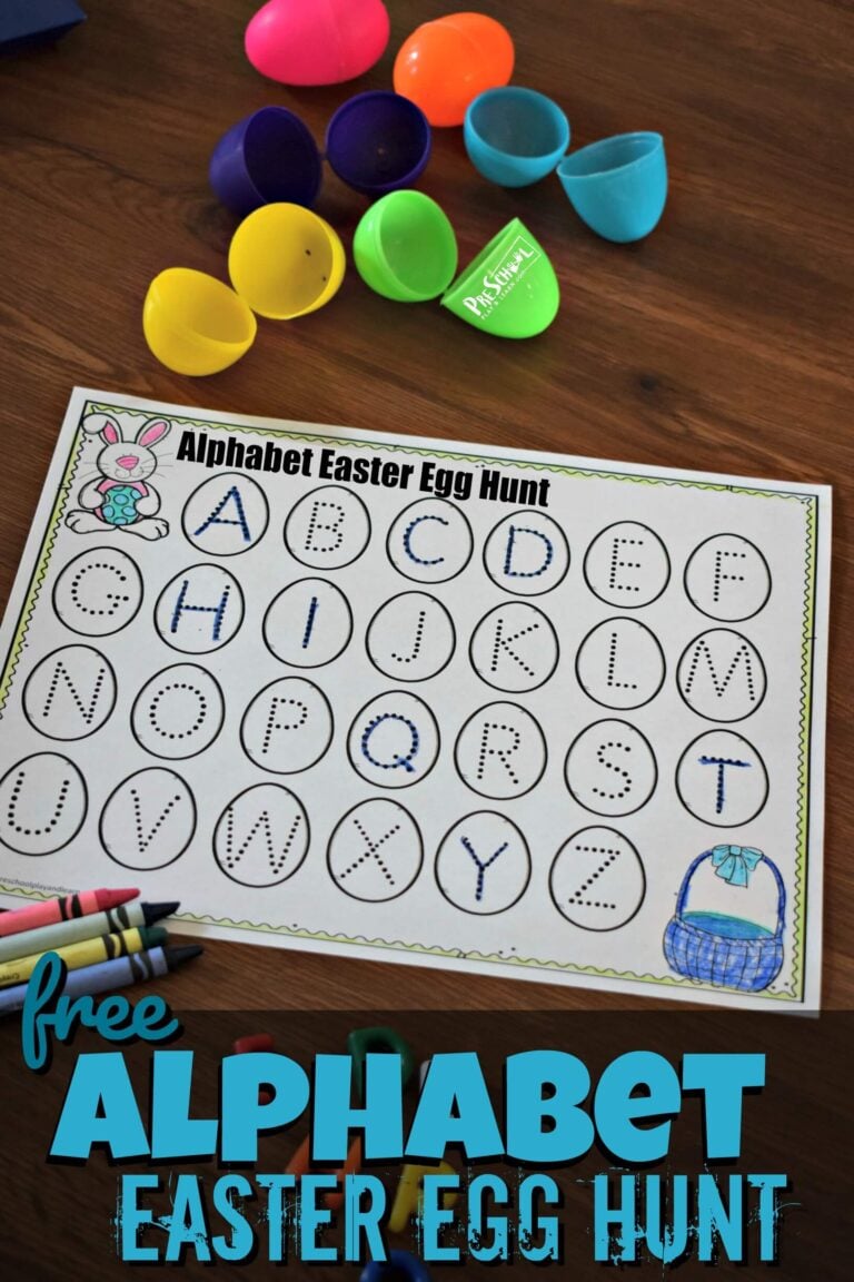 Alphabet Easter Egg Hunt