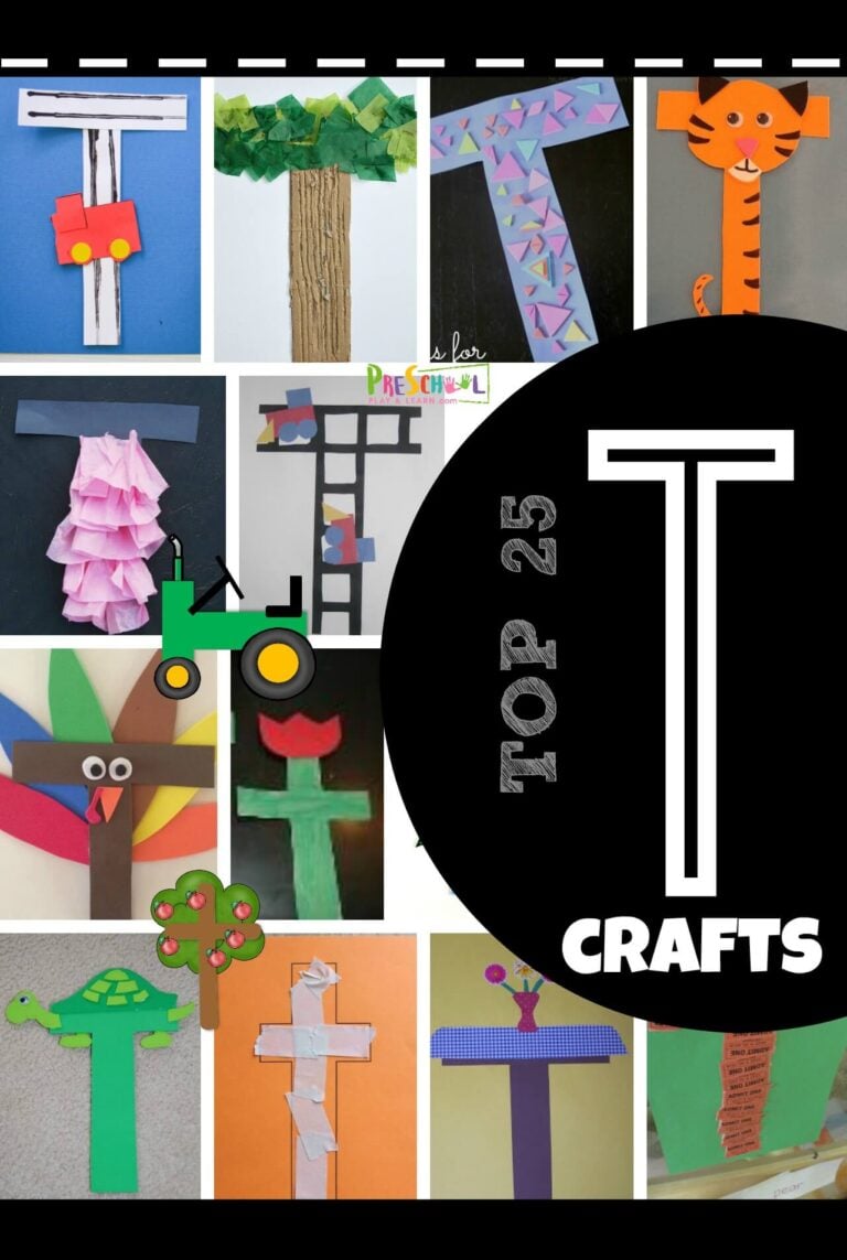 TOP 25 Letter T Crafts