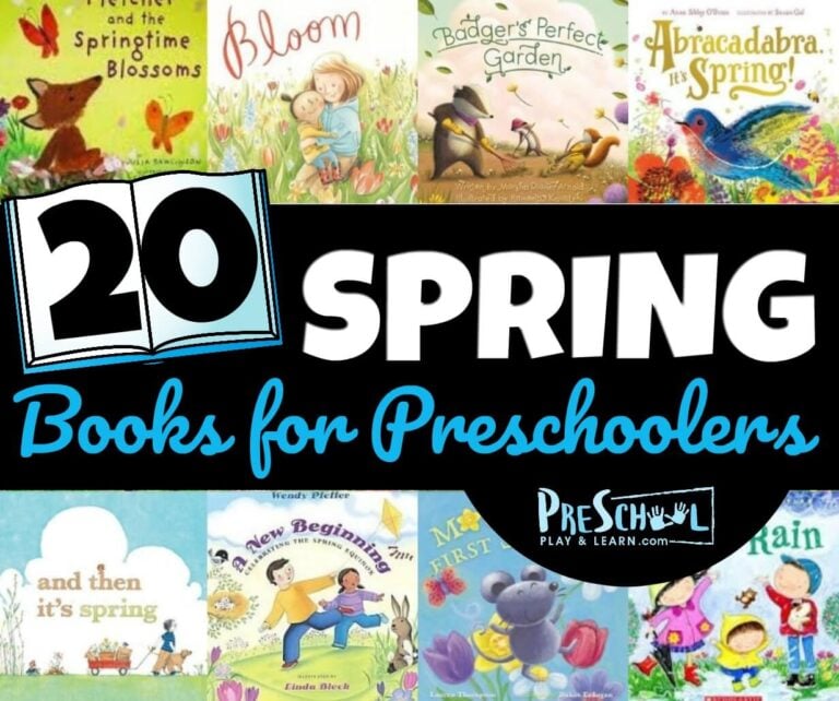 20 Spring Books for Preschoolers