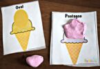 This fun shape activity makes it fun for kids to practice making shapes while learning shape names