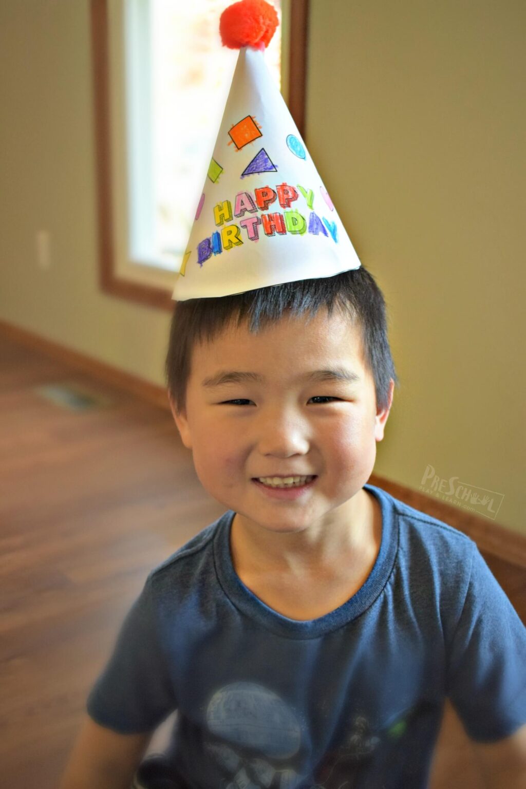 🎈 FREE Printable Birthday Hat Template for Kids