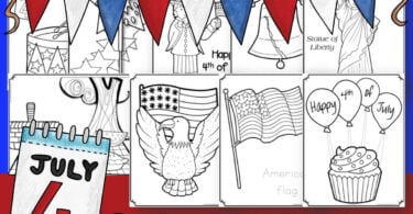 July 4 Coloring Pages