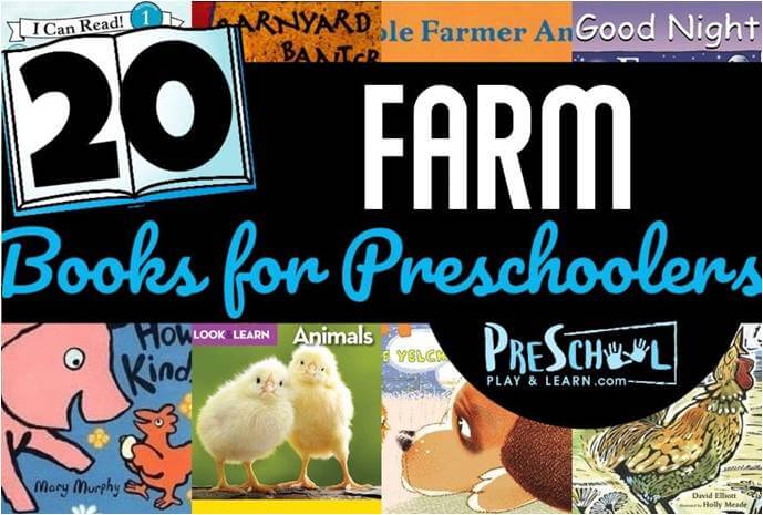 20 Farm Books for Preschool