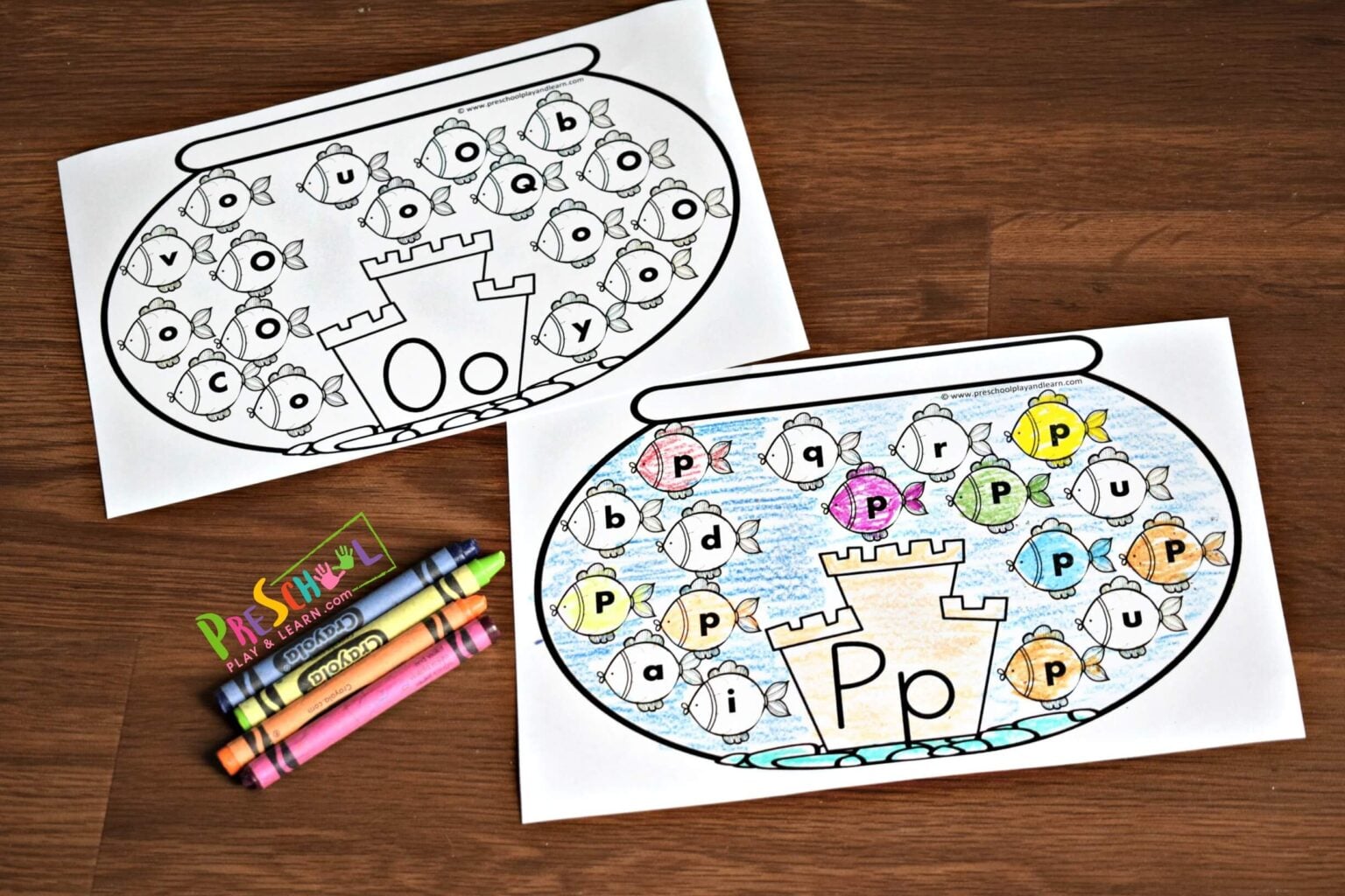FREE Printable Letter Sounds Board Games