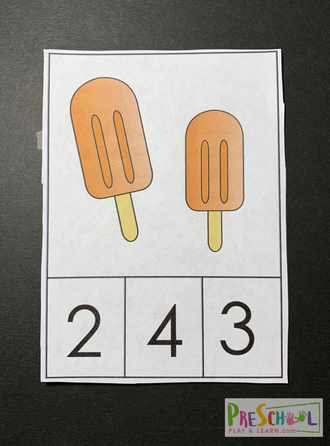 practice counting to 10 this summer with preschoolers
