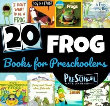 20 Frog Books for Preschool