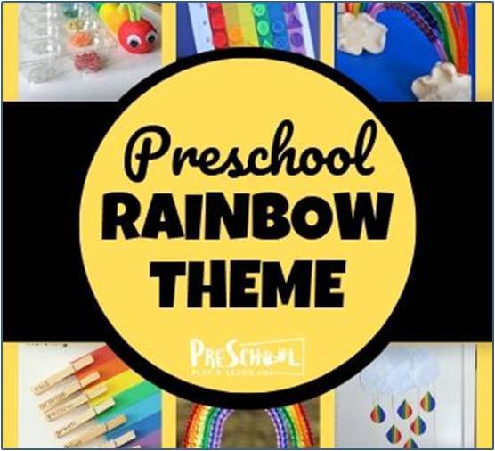 Rainbow Preschool Theme with Activities for Preschoolers