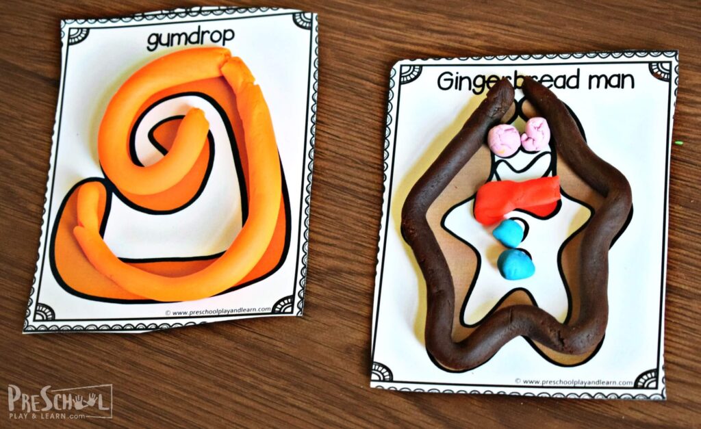 such a fun, hands-on Christmas activity for preschoolers, toddlers, and kindergartners