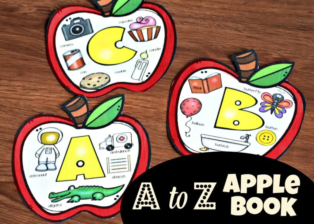Fun to make A to Z Apple Book