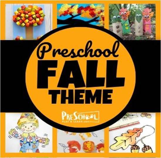 So many fun fall theme ideas for preschoolers