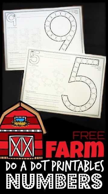 FREE Back to School 1-10 Number Worksheets