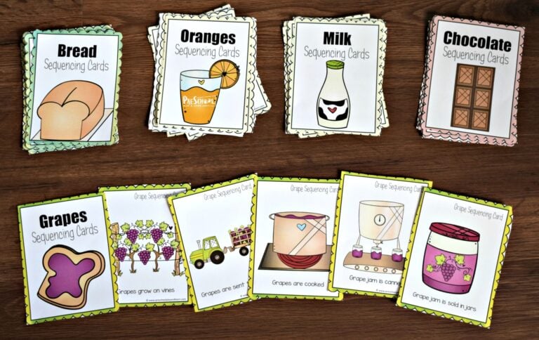 FREE Printable Farm Sequencing Cards Activity