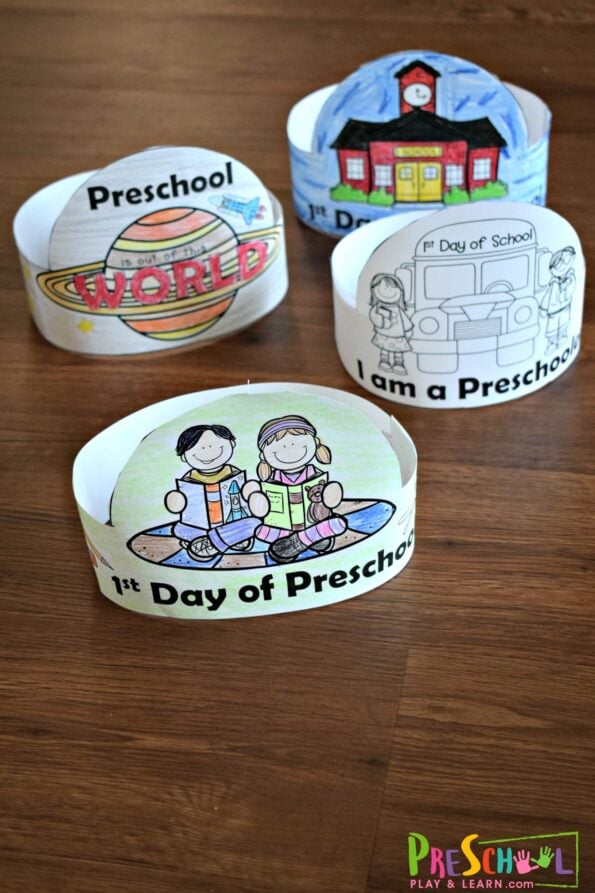 first-day-of-preschool-back-to-school-hats-free-printable