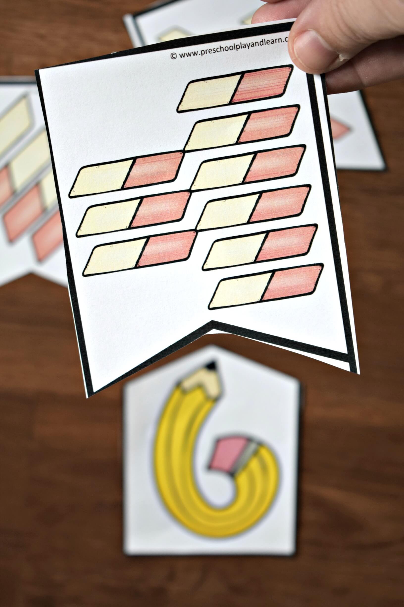 FREE Back to School Counting Puzzles