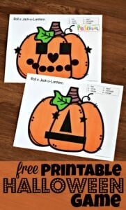 super cute free printable halloween game for kids of all ages