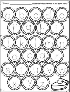 pumpkin-pie-lowercase-letter-tracing-worksheets