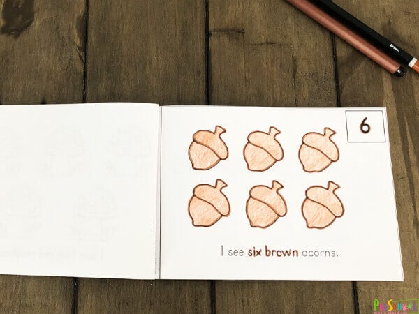 fall printable for preschoolers, toddlers, and kindergartners