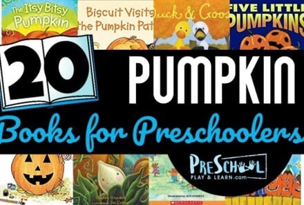 20 Pumpkin Books for Preschoolers
