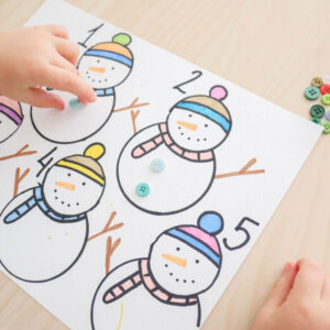 snowman activity for preschoolers