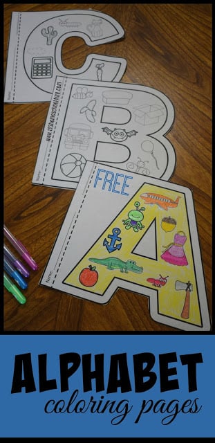 FREE Feed the Monster - FREE Printable Alphabet Game