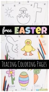 Easter Tracing Pages