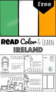 ireland coloring pages
