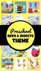 Let's learn about the tiny, yet numerous world of bugs with this Bees & Insects Preschool Theme! Children will have fun with these engaging, fascinating, and educational activities for toddlers, preschoolers, prek, and kindergartners.