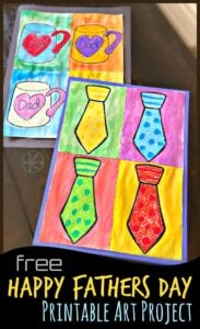 Fathers Day Crafts for Kindergarten