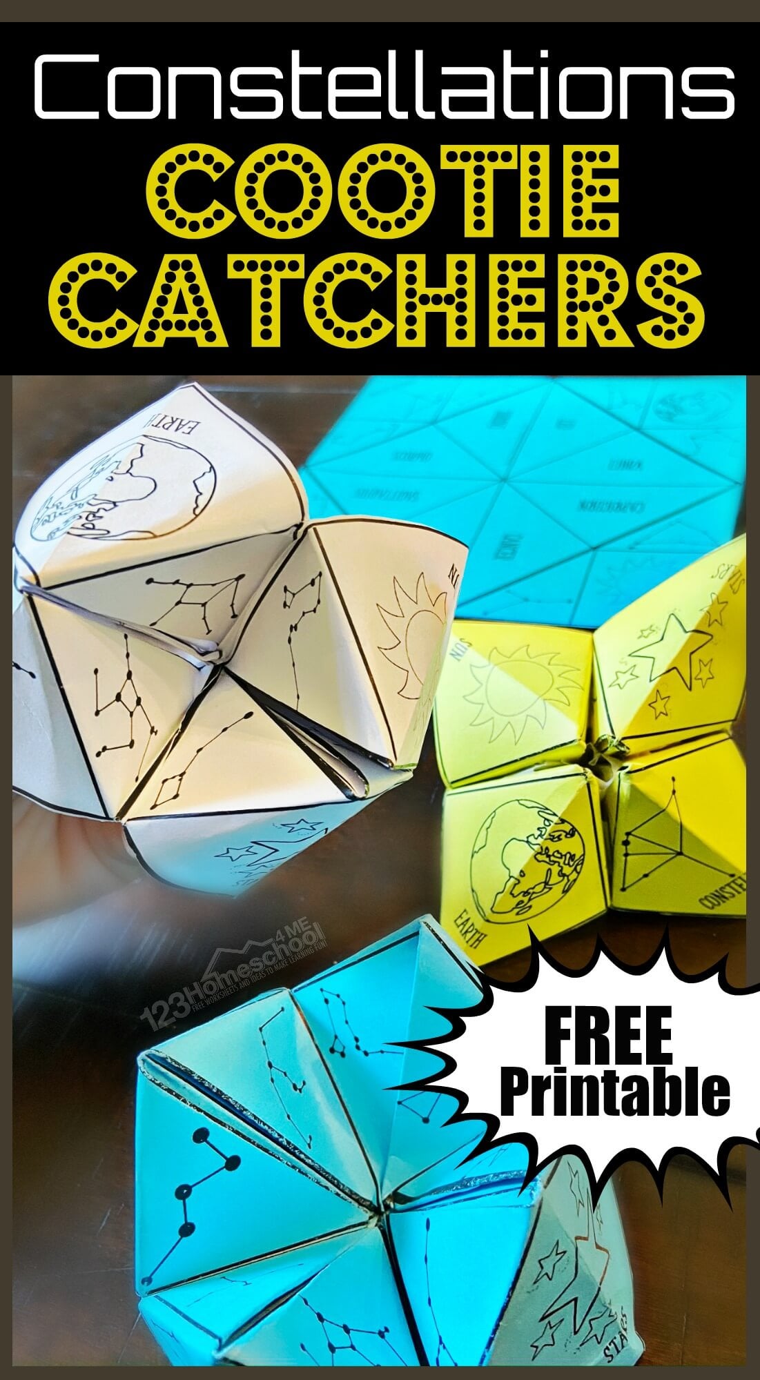 FREE Free Constellations Wheel Printables