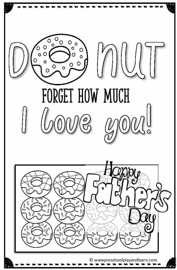 Free Printable Fathers Day Cards To Color Printable Templates