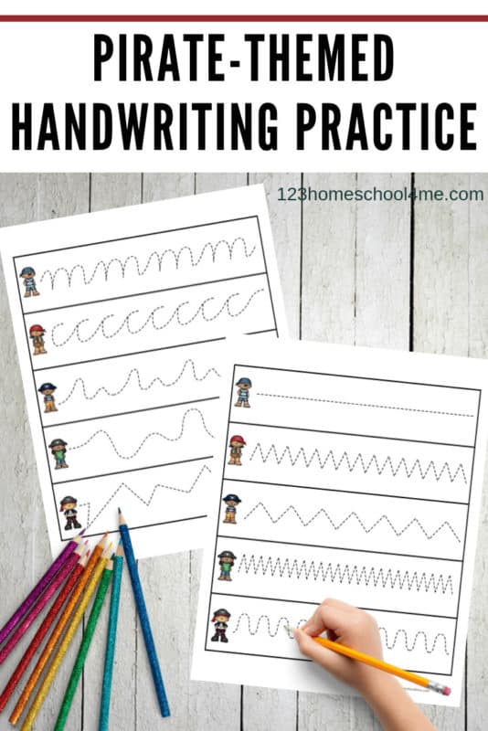 Fine Motor Skills Line Tracing Worksheets for 3 year olds