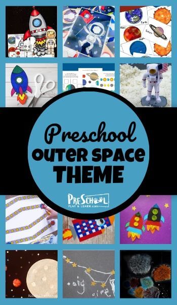 Learn all about the sun, the moon, the stars, and planets with your preschooler using this Outer Space Preschool Theme! Your kids will love these engaging activities, printables, and crafts.