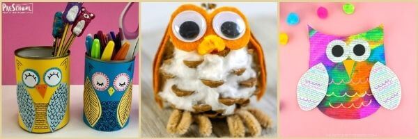 Owl Crafts for Preschoolers