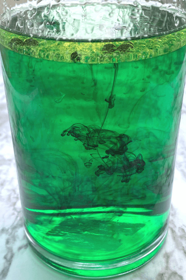 Oil and Water Experiment