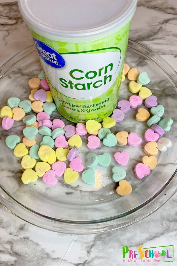 conversation heart recipe for play