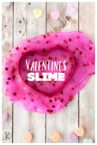 valentines slime