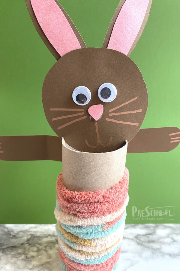 Bunny craft for preschoolers