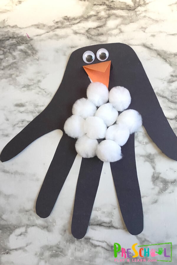 Winter craft for preschoolers