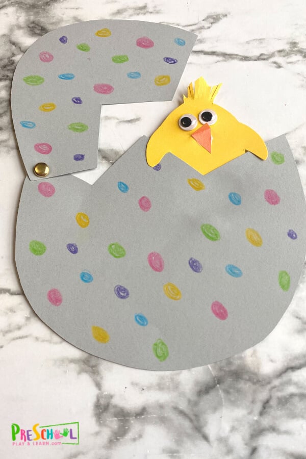 cute easter craft for toddlers