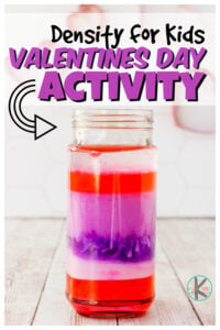 density for kids valentines day activity