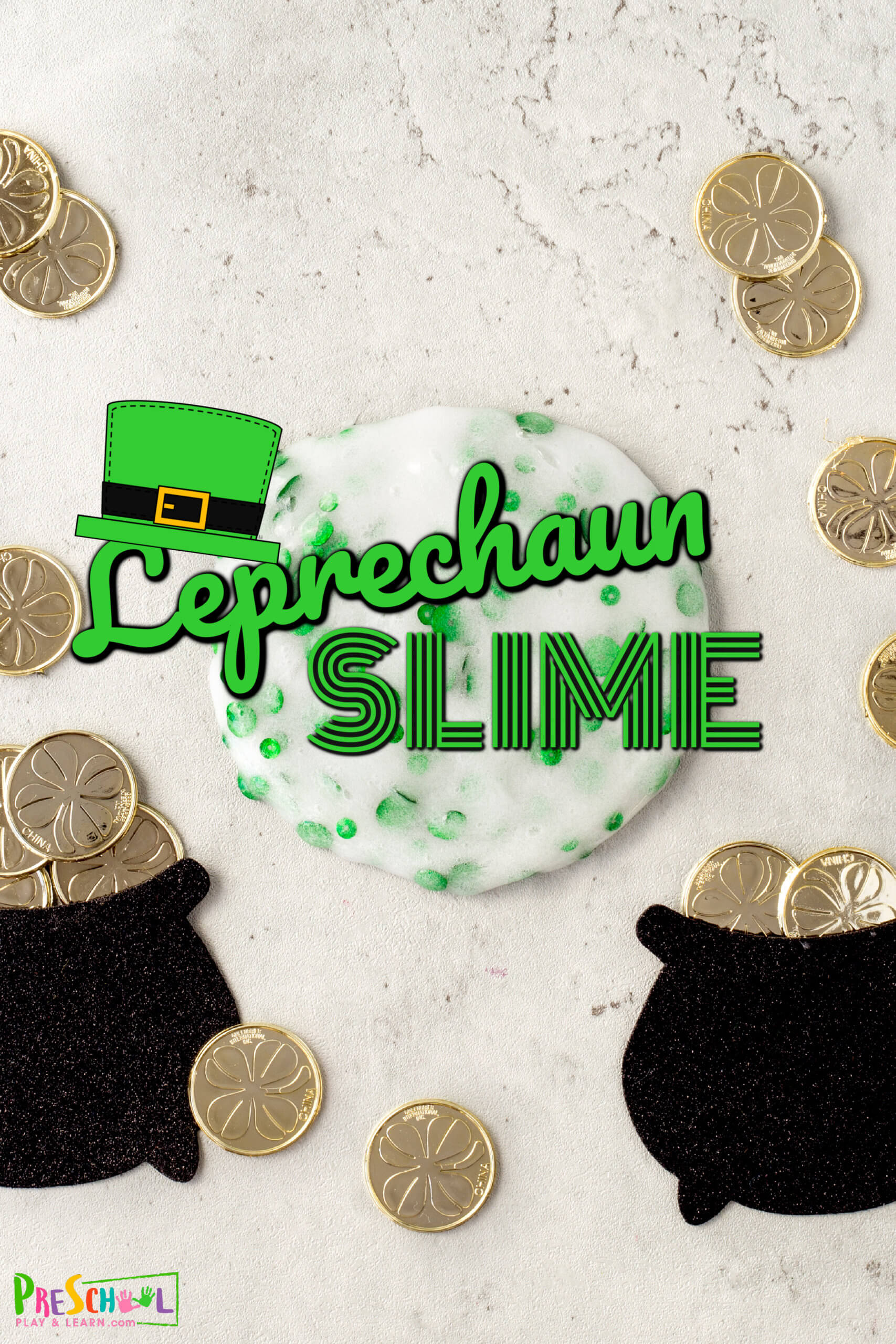 St. Patrick's Lucky Slime or Leprechaun Slime Kits - Pick Your Plum