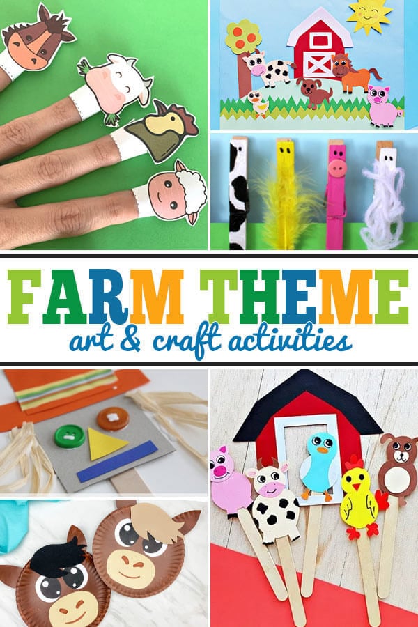 🚜 Educational Farm Theme Activities for Toddlers, Preschoolers