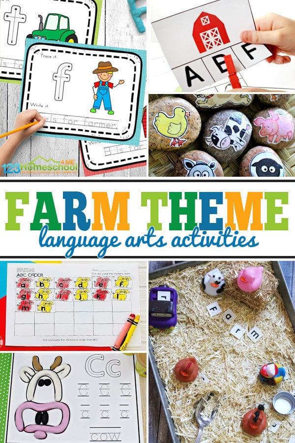 🚜 Educational Farm Theme Activities for Toddlers, Preschoolers